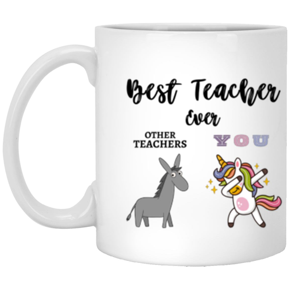 BEST TEACHER EVER MUG | TEACHER APPRECIATION GIFT – Treasure Portal ...