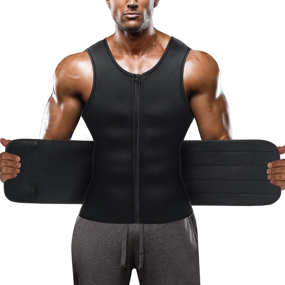 Men s Neoprene Sauna Vest Treasure Portal Creations